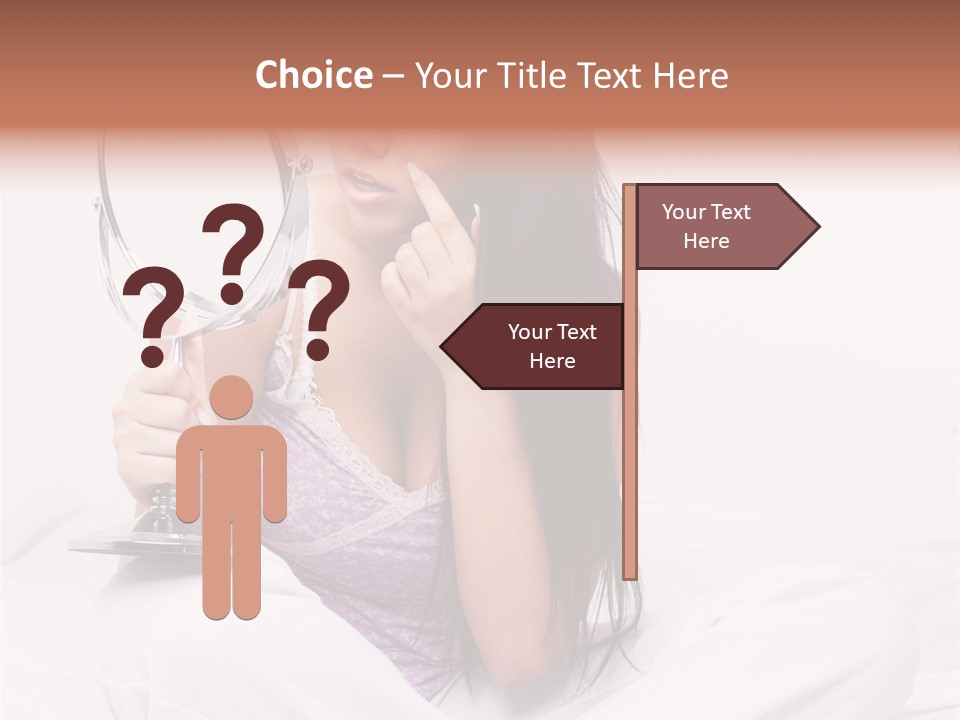 Natural Sexy Emotion PowerPoint Template