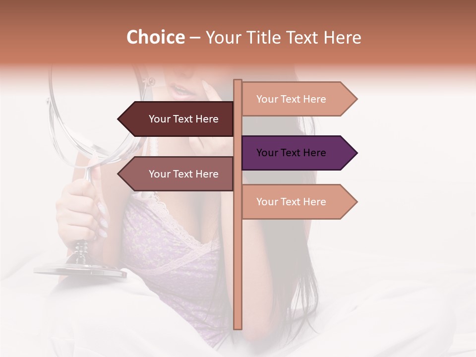 Natural Sexy Emotion PowerPoint Template