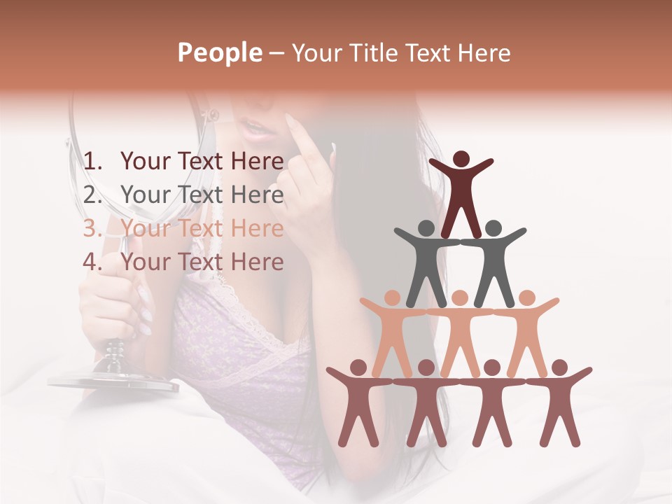 Natural Sexy Emotion PowerPoint Template