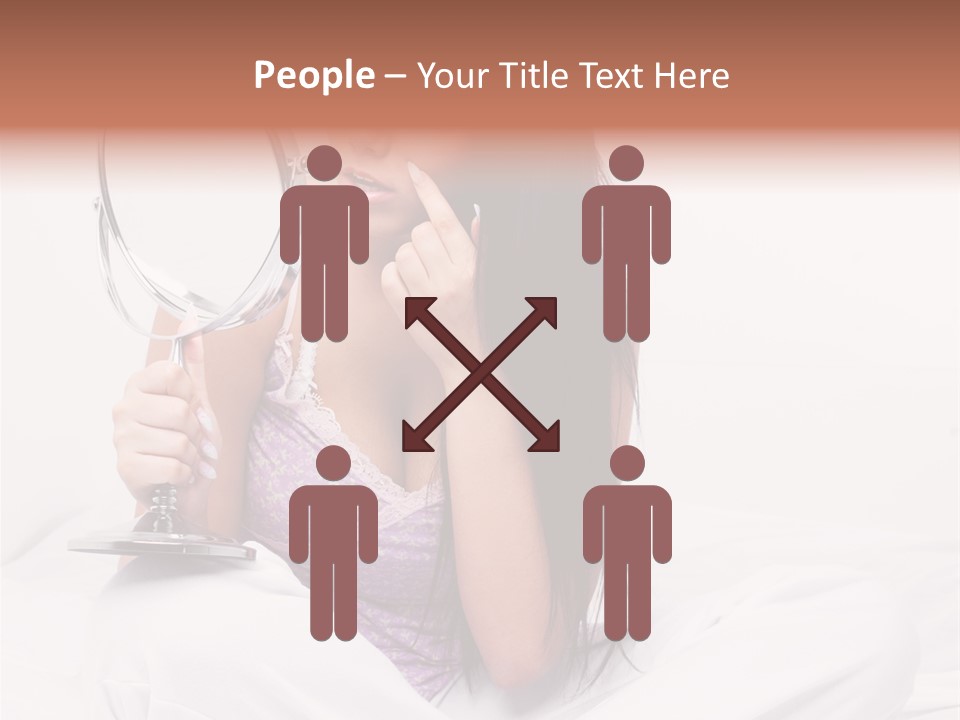 Natural Sexy Emotion PowerPoint Template