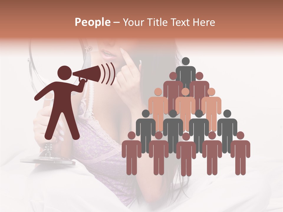 Natural Sexy Emotion PowerPoint Template