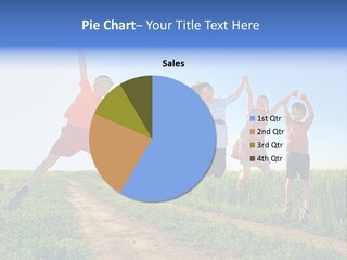 Freedom Sunlight Hill PowerPoint Template