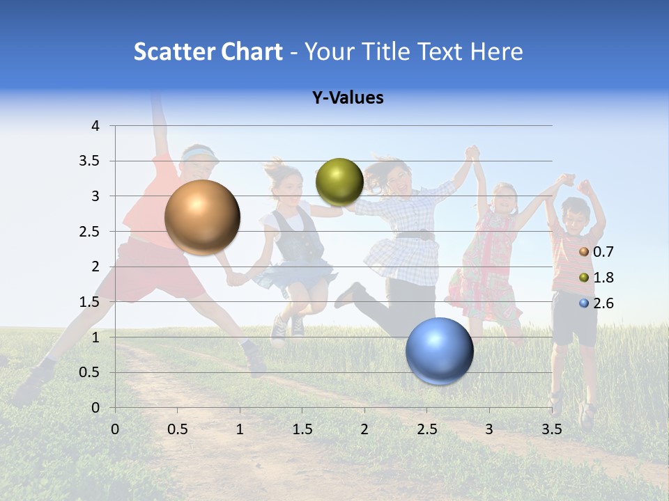 Freedom Sunlight Hill PowerPoint Template