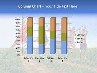 Freedom Sunlight Hill PowerPoint Template