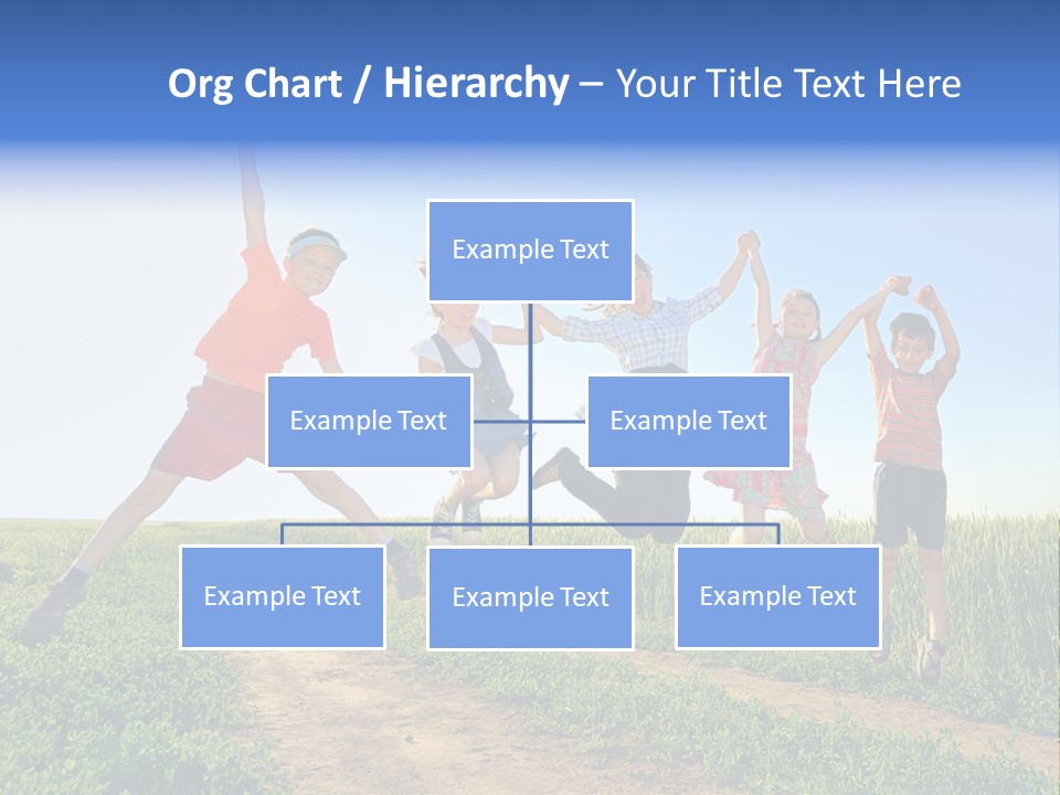 Freedom Sunlight Hill PowerPoint Template
