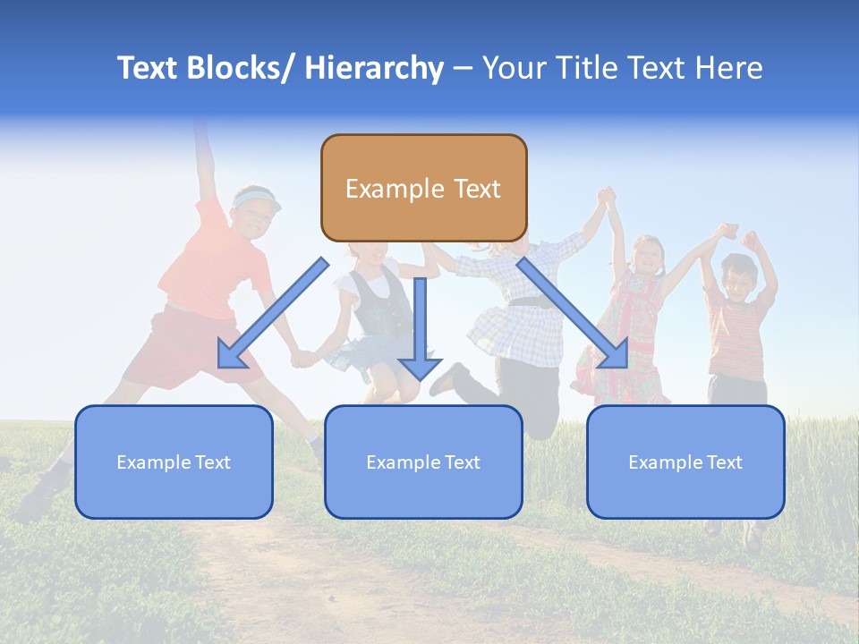 Freedom Sunlight Hill PowerPoint Template