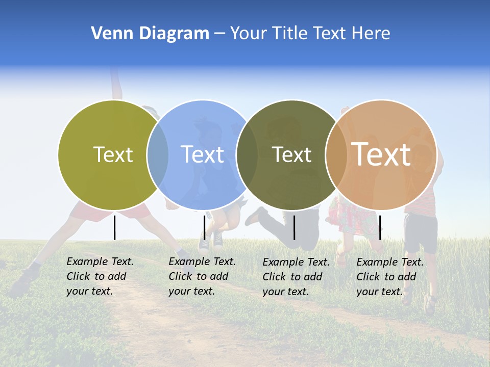 Freedom Sunlight Hill PowerPoint Template