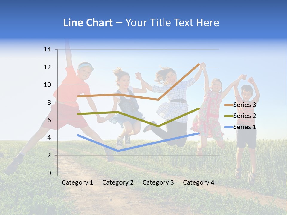 Freedom Sunlight Hill PowerPoint Template