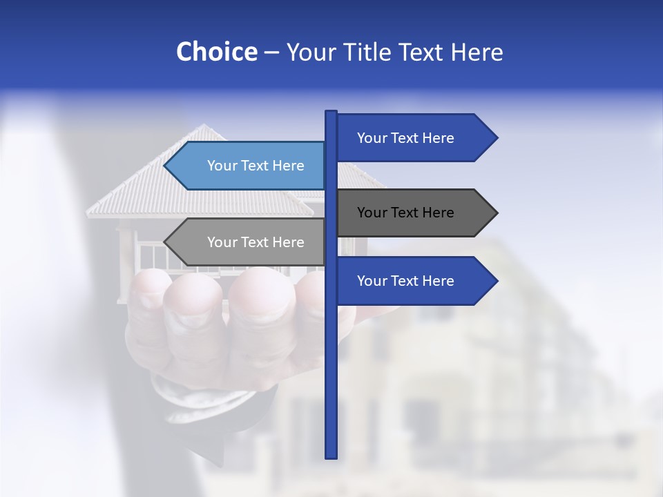 Conceptual Manicure Care PowerPoint Template