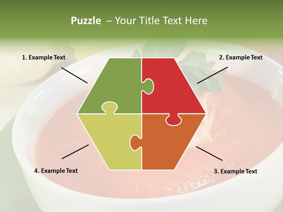 Culinary Herb Fine Eat PowerPoint Template