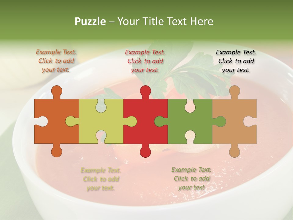 Culinary Herb Fine Eat PowerPoint Template