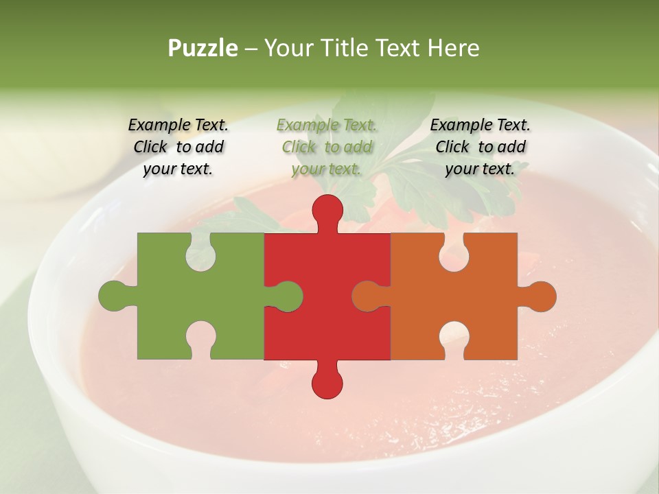 Culinary Herb Fine Eat PowerPoint Template