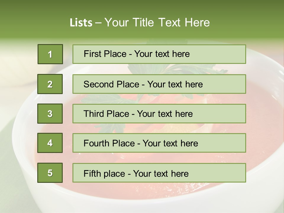 Culinary Herb Fine Eat PowerPoint Template