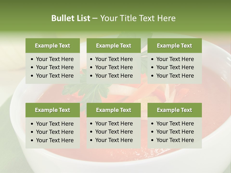 Culinary Herb Fine Eat PowerPoint Template