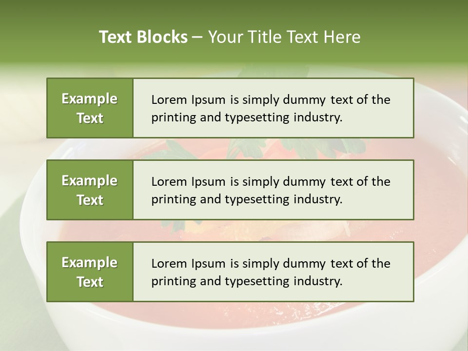 Culinary Herb Fine Eat PowerPoint Template