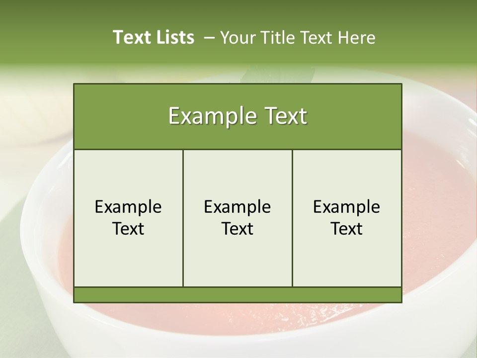 Culinary Herb Fine Eat PowerPoint Template