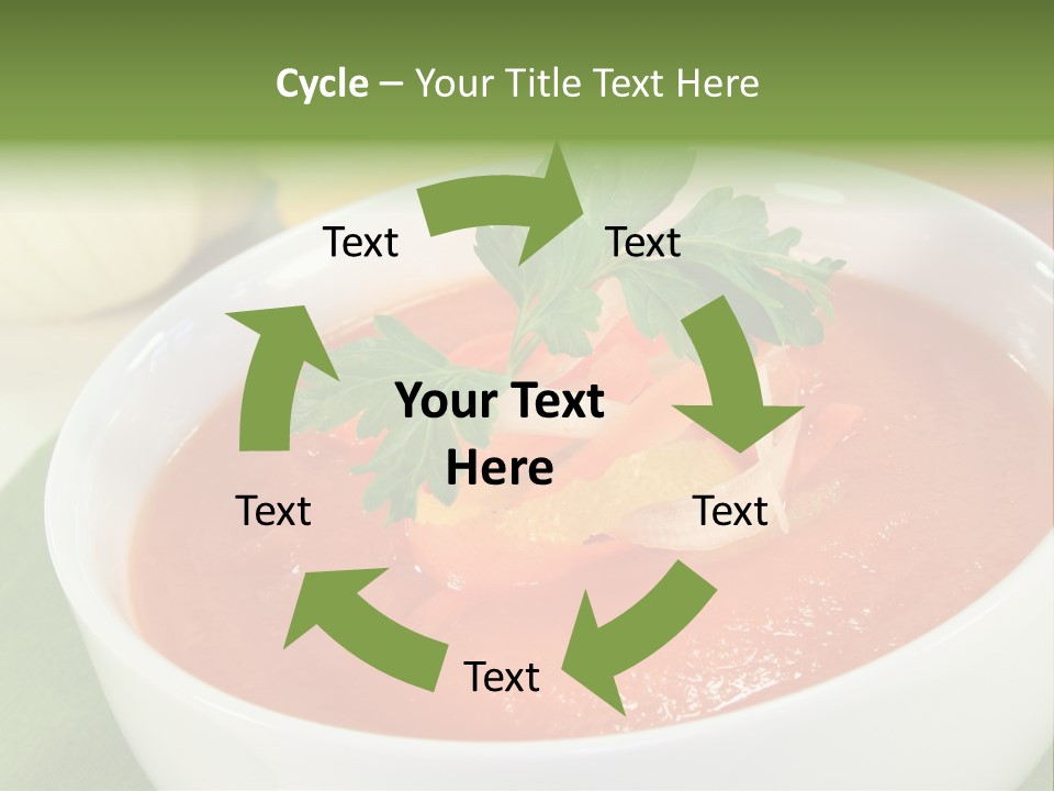 Culinary Herb Fine Eat PowerPoint Template