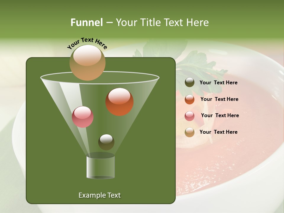 Culinary Herb Fine Eat PowerPoint Template