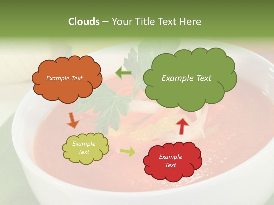 Culinary Herb Fine Eat PowerPoint Template