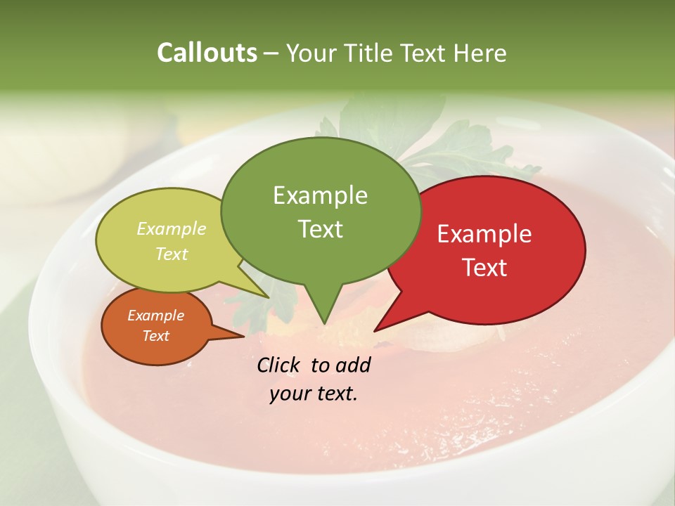 Culinary Herb Fine Eat PowerPoint Template