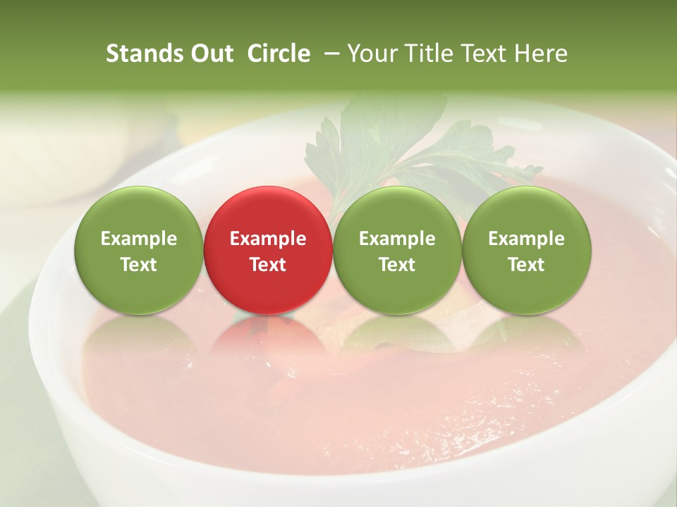 Culinary Herb Fine Eat PowerPoint Template