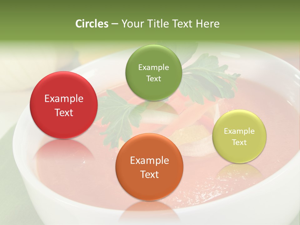 Culinary Herb Fine Eat PowerPoint Template