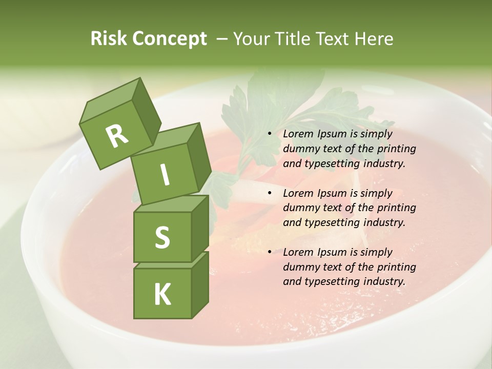 Culinary Herb Fine Eat PowerPoint Template