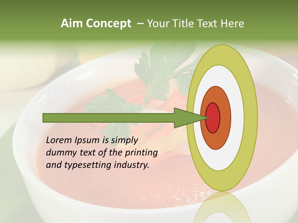 Culinary Herb Fine Eat PowerPoint Template