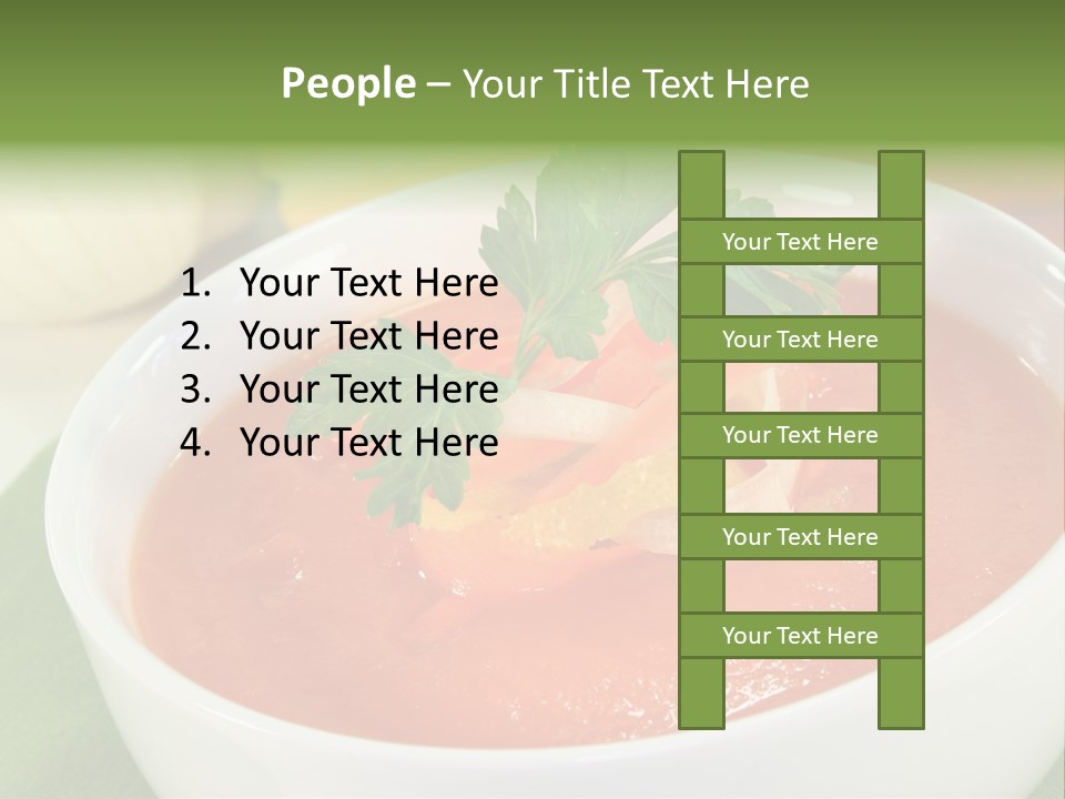 Culinary Herb Fine Eat PowerPoint Template