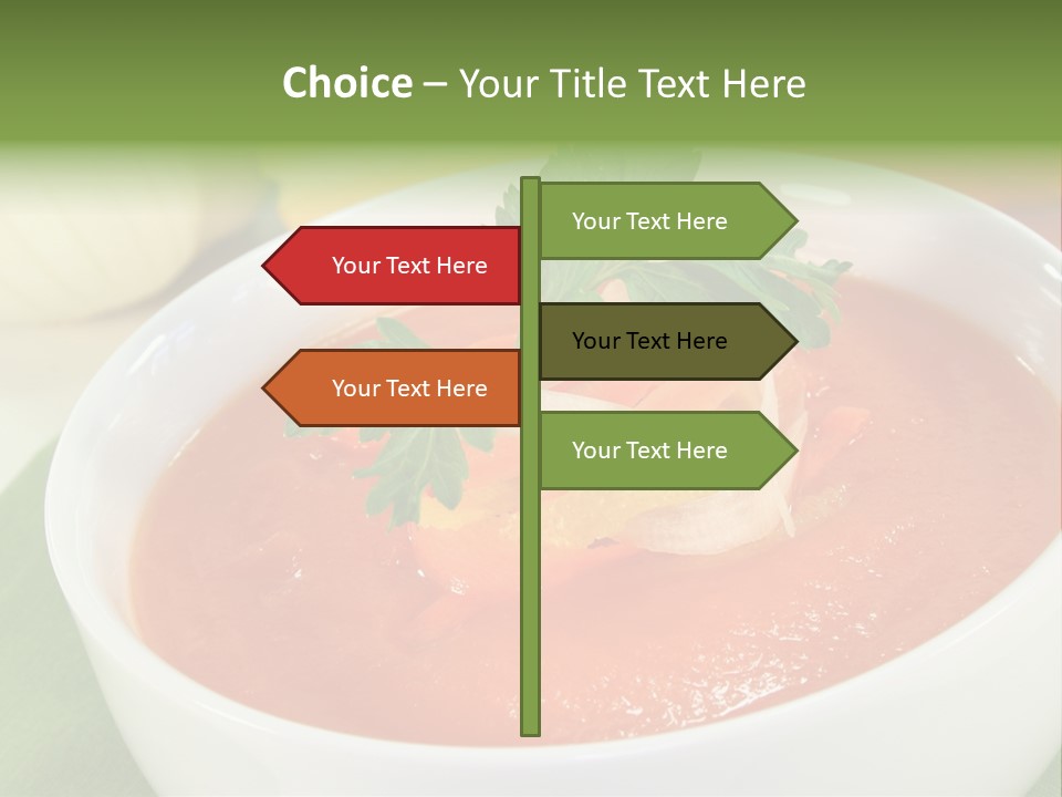 Culinary Herb Fine Eat PowerPoint Template