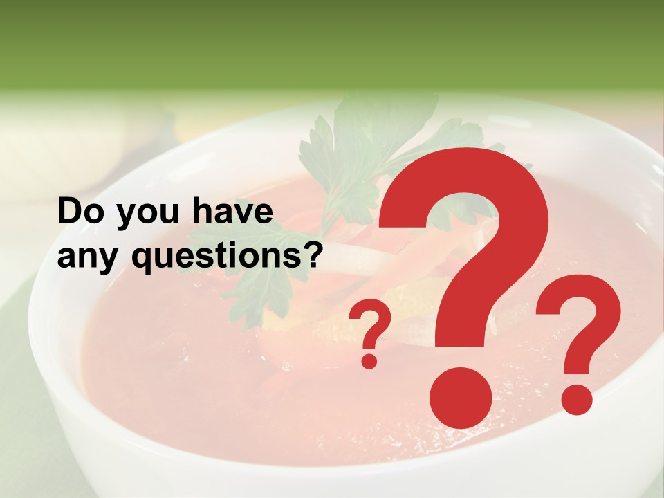 Culinary Herb Fine Eat PowerPoint Template