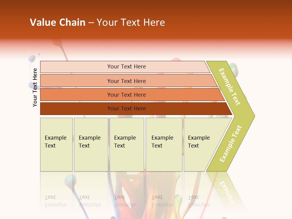 Wet Bright Creativity PowerPoint Template