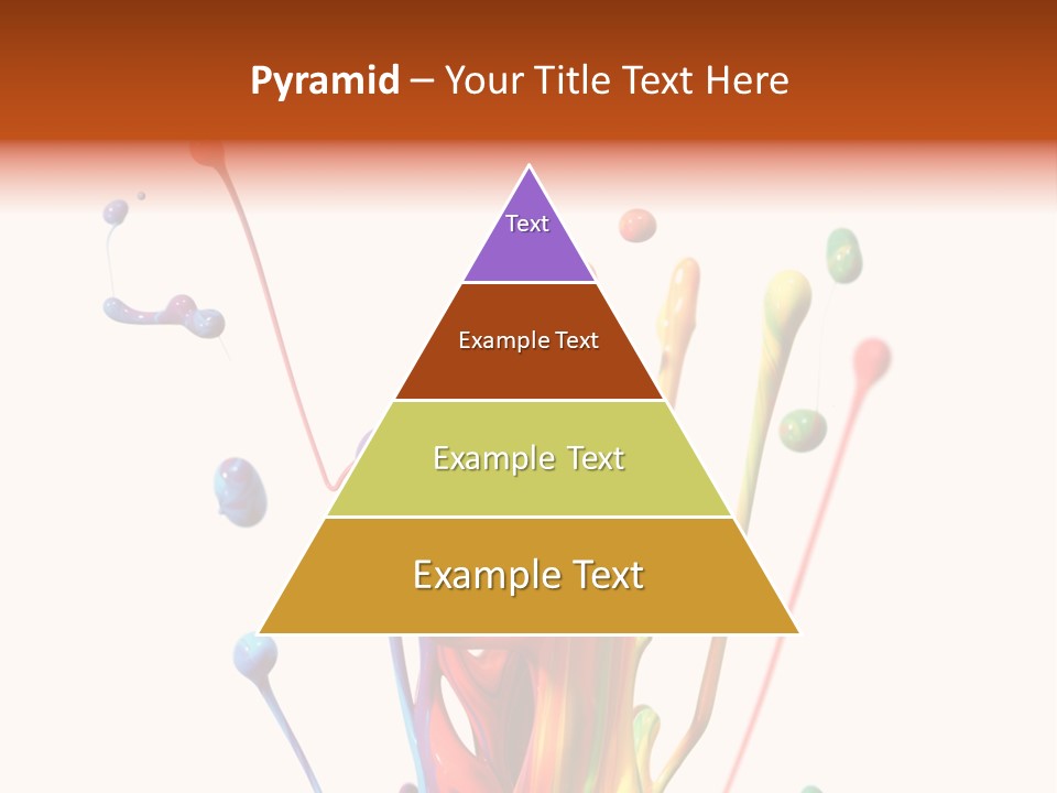 Wet Bright Creativity PowerPoint Template