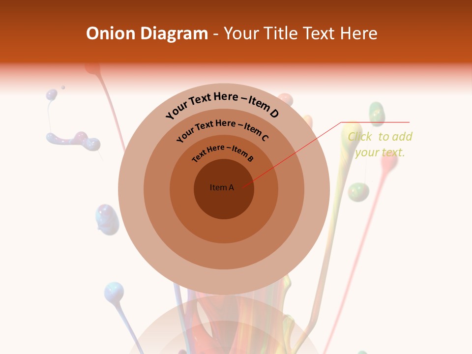 Wet Bright Creativity PowerPoint Template