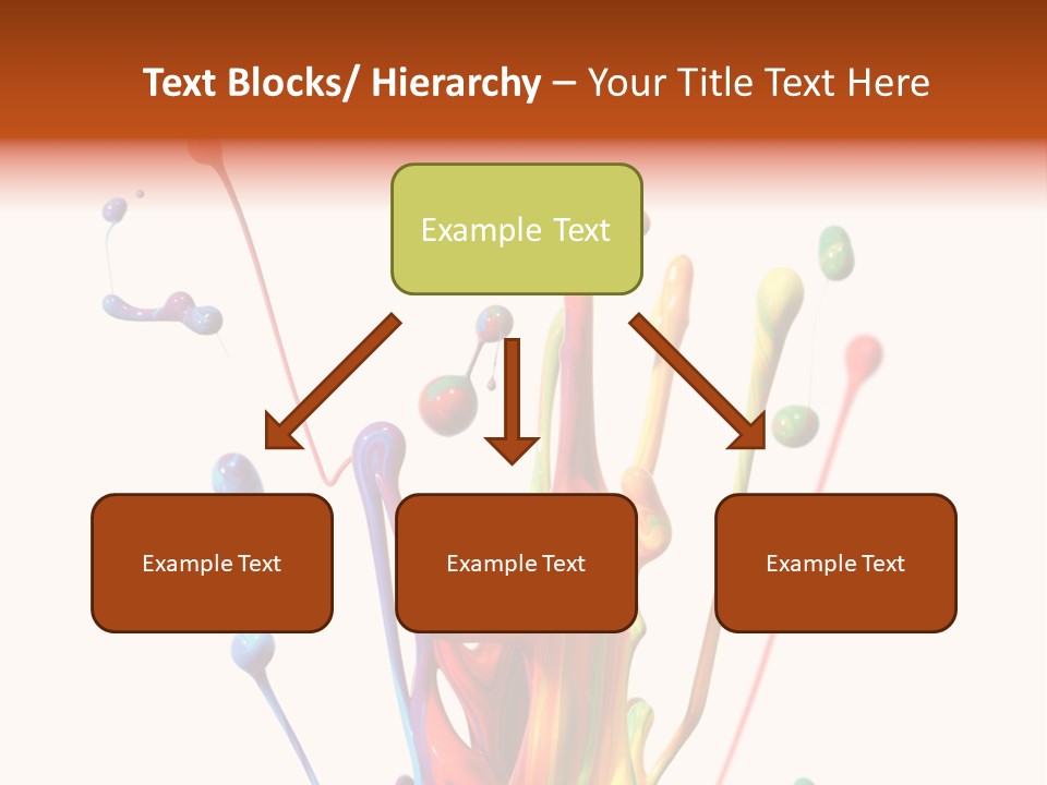 Wet Bright Creativity PowerPoint Template