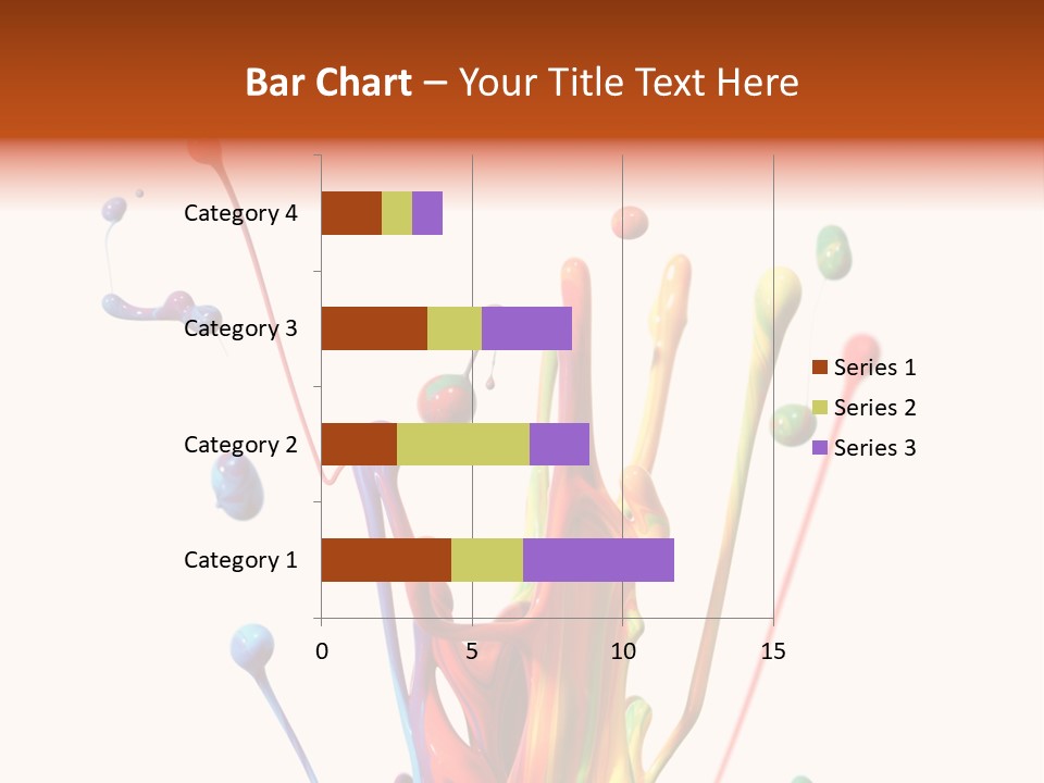 Wet Bright Creativity PowerPoint Template