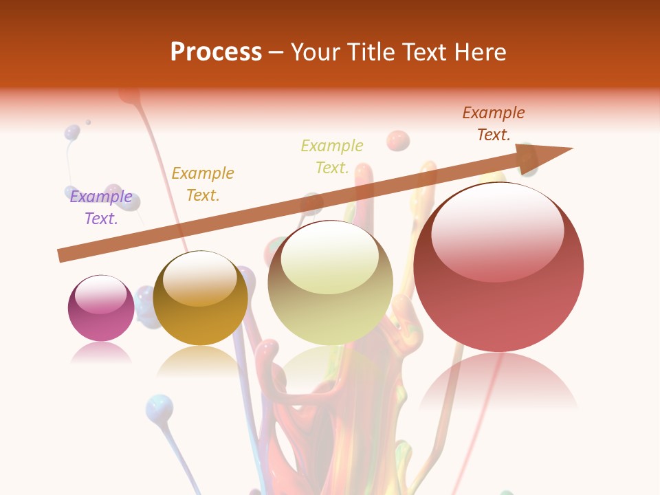 Wet Bright Creativity PowerPoint Template