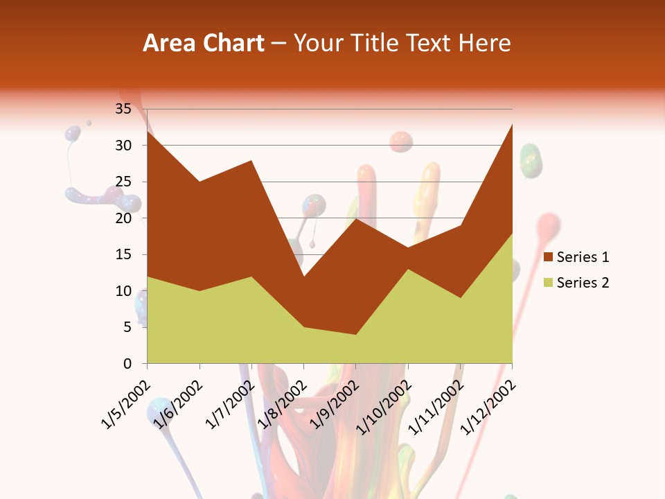 Wet Bright Creativity PowerPoint Template