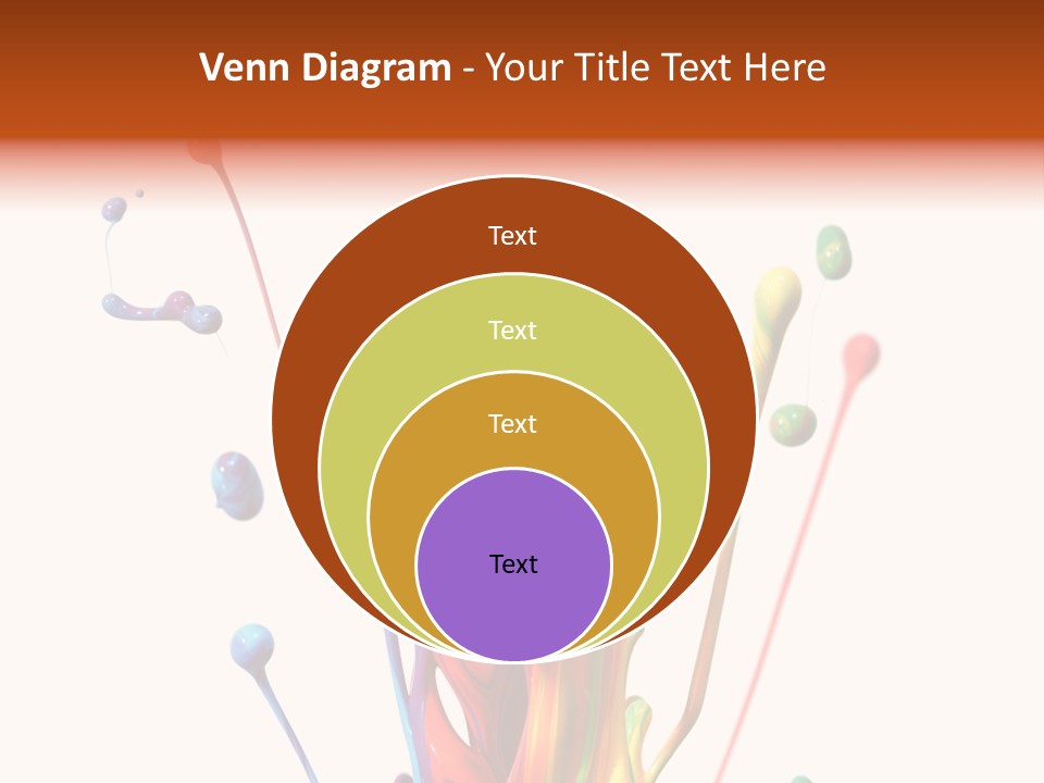 Wet Bright Creativity PowerPoint Template