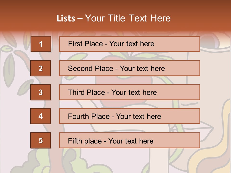 Trivia Cover Children PowerPoint Template