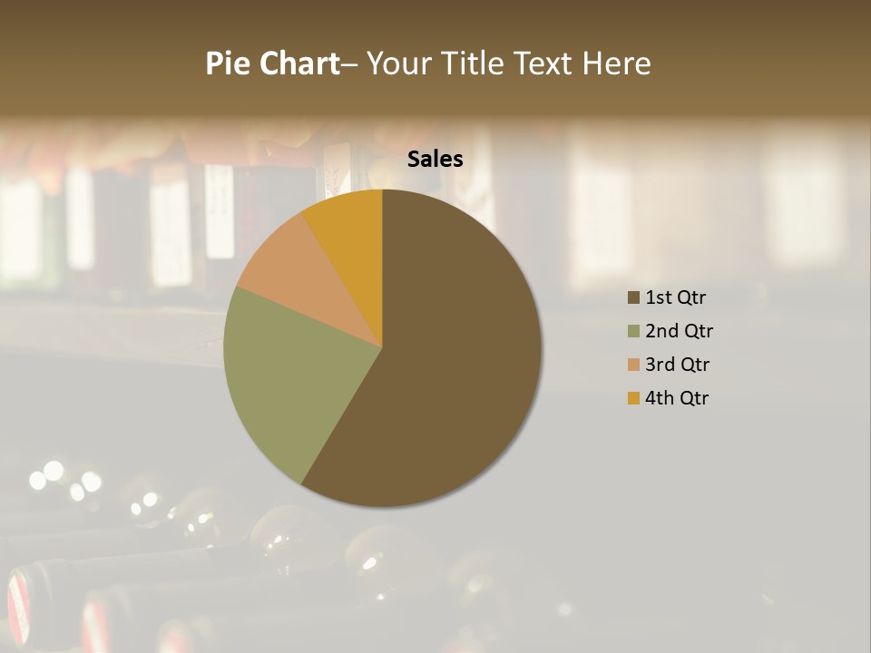 Cellar Shelf Vegetables PowerPoint Template