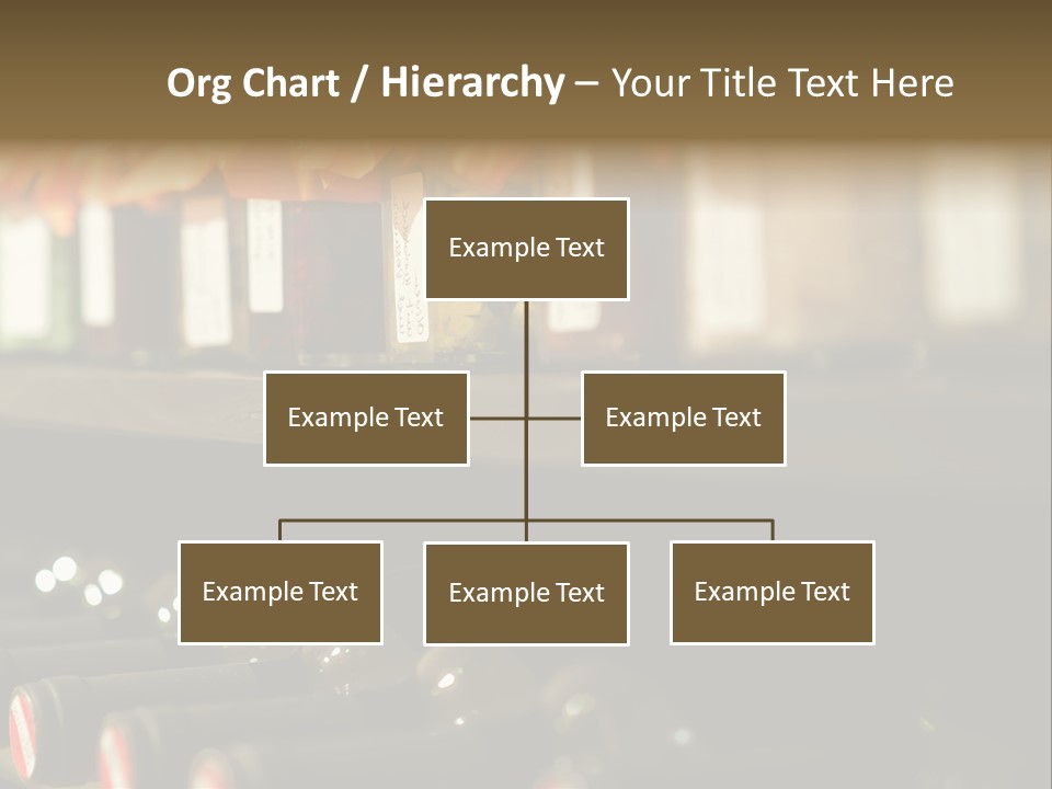 Cellar Shelf Vegetables PowerPoint Template