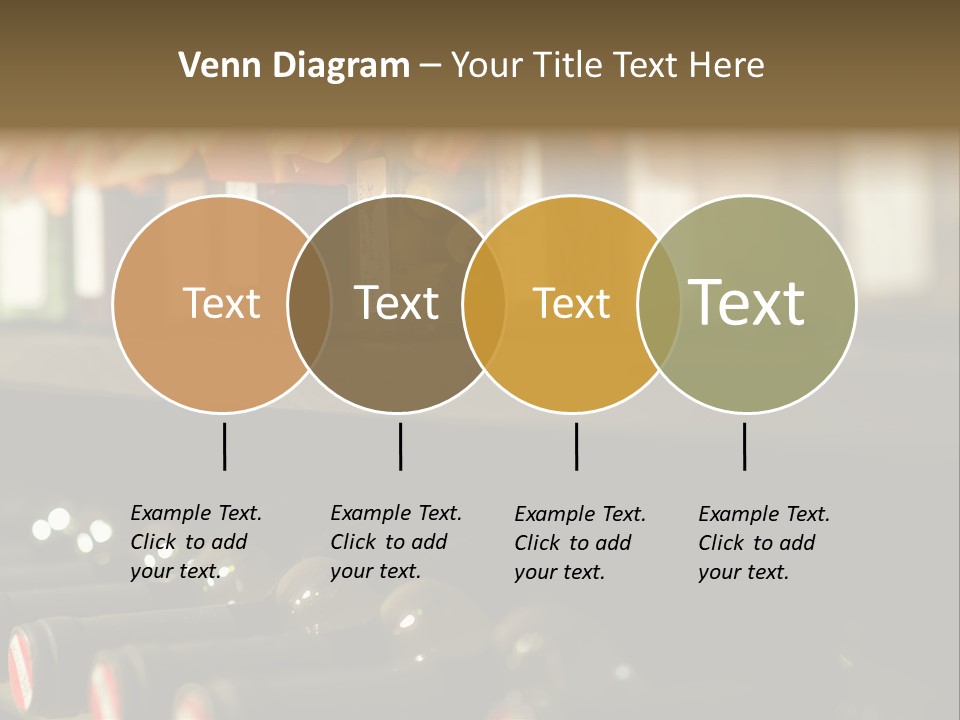 Cellar Shelf Vegetables PowerPoint Template