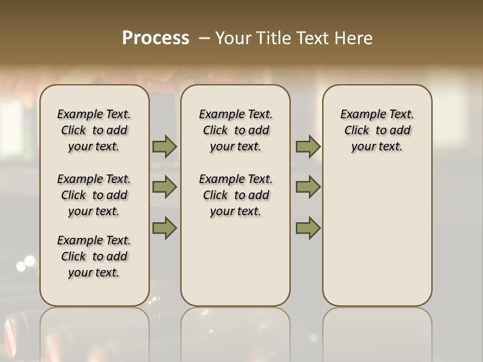 Cellar Shelf Vegetables PowerPoint Template