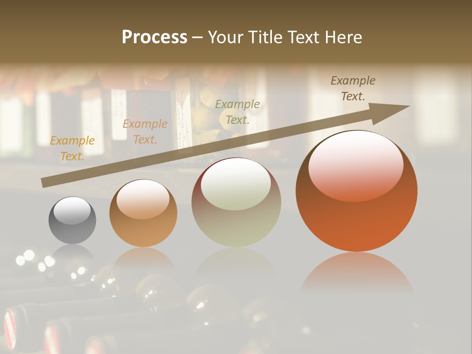 Cellar Shelf Vegetables PowerPoint Template