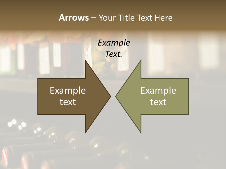 Cellar Shelf Vegetables PowerPoint Template