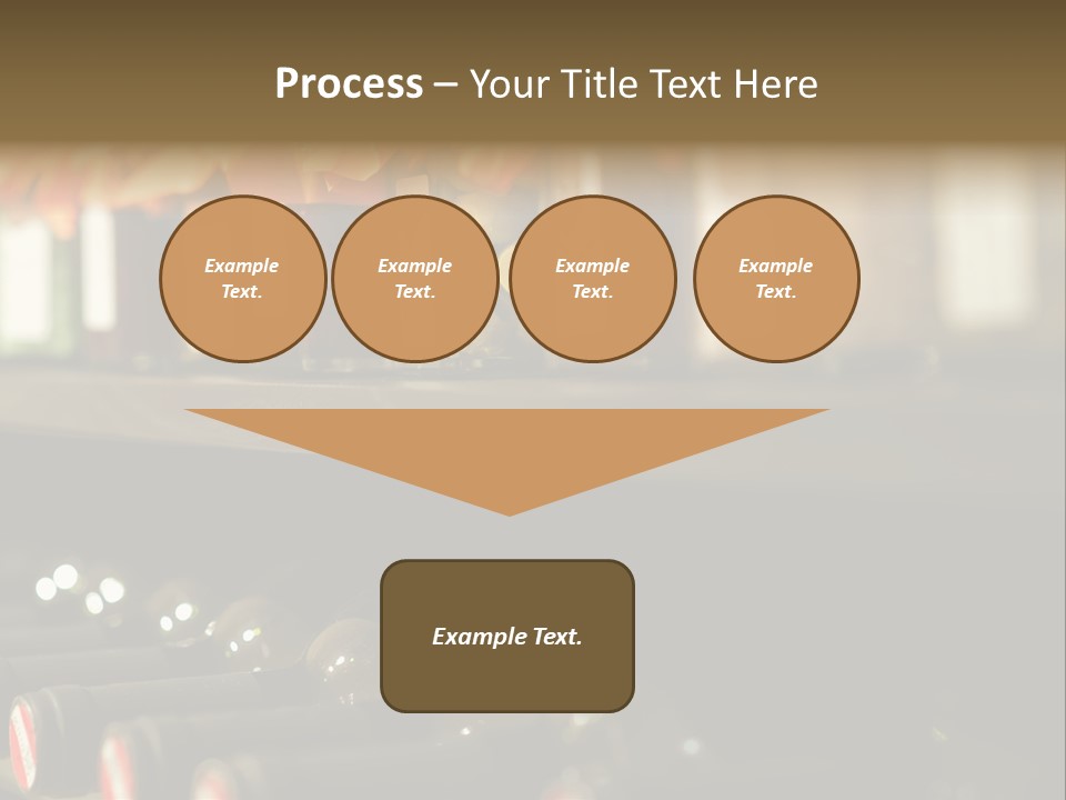 Cellar Shelf Vegetables PowerPoint Template