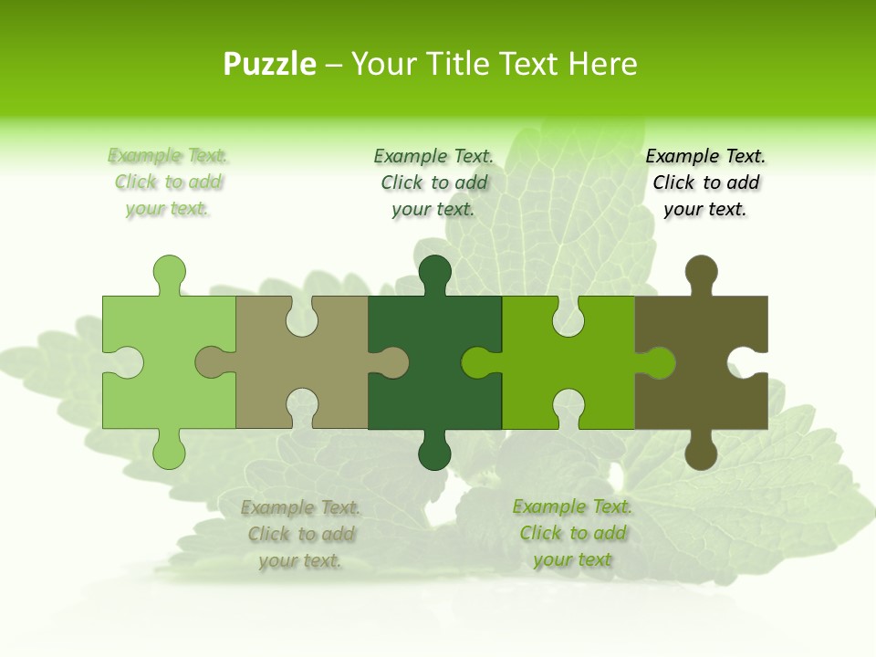 Melissa Leaf PowerPoint Template
