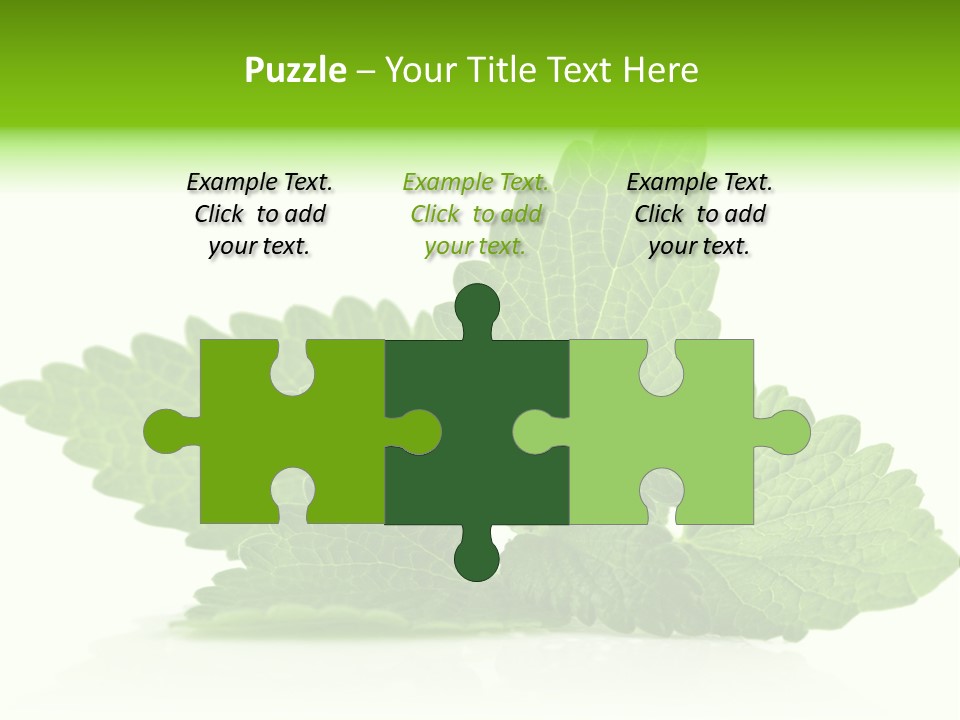 Melissa Leaf PowerPoint Template