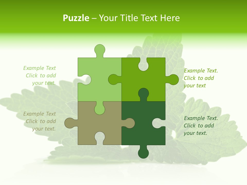 Melissa Leaf PowerPoint Template